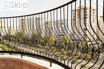 Zabezpieczająca siatka ze sznurka na balkon | Sklep z zabezpieczającymi siatkami na balkon
