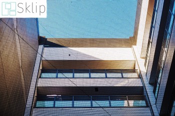 Siatki na balkon - siatka sznurkowa z obszyciem do zabezpieczenia | Sklep z zabezpieczającymi siatkami na balkon