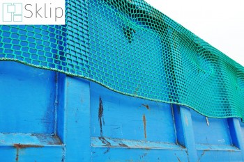 Siatki na kontenery - wytrzymała siatka ze sznórków | Sklep z zabezpieczeniami kontenerów