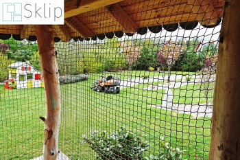 Altanka - Mocna siatka z dużym oczkiem na altankę ogrodową | Sklep siatkami do zabezpieczenia altanek