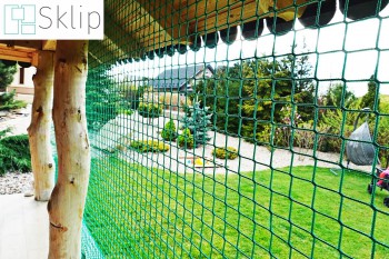 Altanka - Mocna siatka z dużym oczkiem na altankę ogrodową | Sklep siatkami do zabezpieczenia altanek
