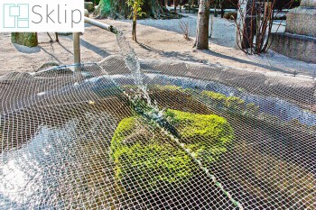 Siatka zabezpieczająca na oczko wodne w ogrodzie | Sklep siatkami do zabezpieczenia oczka wodnego