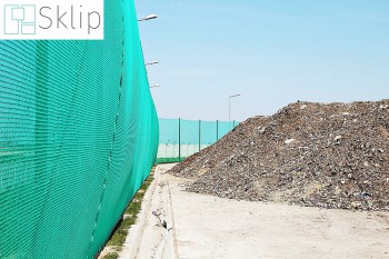 Siatki na wysypisko śmieci - siatka pod wymiar do zabezpieczenia | Sklep do zabezpieczeń z siatki na wysypiska śmieci