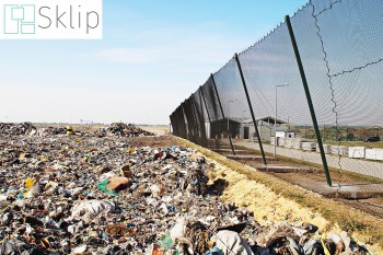Czym zabezpieczyć komorę składowania śmieci i odpadów? | Sklep do zabezpieczeń z siatki na wysypiska śmieci