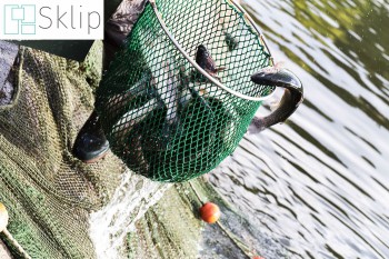 Dobre zabezpieczenie ryb - siatka przykrywająca przed ptakami łownymi | Sklep zabezpieczeniami dla ryb w stawach hodowlanych
