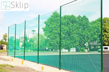 Ogrodzenie boiska szkolnego, siatką ze sznurka, 4,5 x 4,5 / 4 | Sklep z ogrodzeniami na boisk sportowe