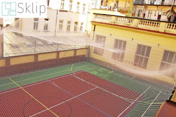 Siatki na ogrodzenia boisk sportowych - siatka na metry ze sznurka | Sklep z ogrodzeniami na boisk sportowe