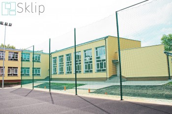 Piłkochwyty na boisko w szkolne do piłki nożnej, 4,5x4,5 cm, 3 mm | Sklep z piłkochwytami z siatek